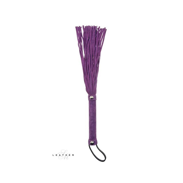 Martinet en cuir violet