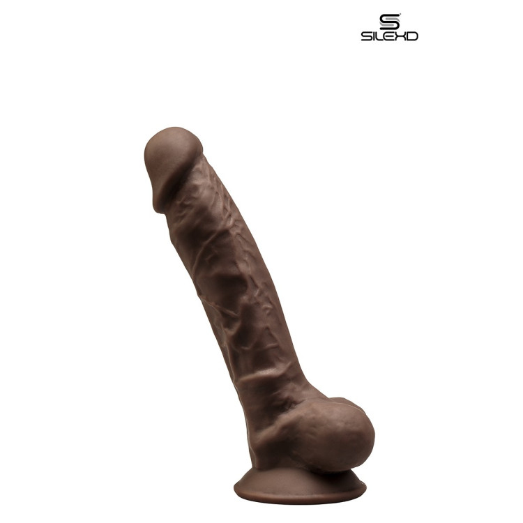 Gode double densité chocolat 17,5 cm - Modèle 1