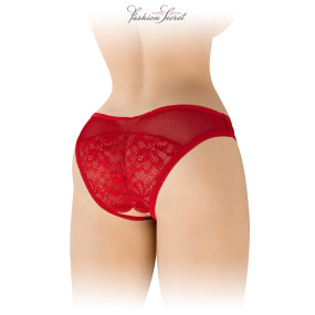 Tanga rouge ouvert Ava - Fashion Secret