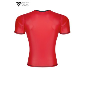 T-shirt wetlook rouge - Regnes