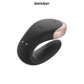 Stimulateur Double Love noir - Satisfyer