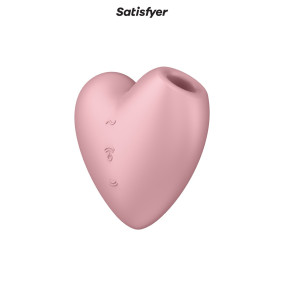 Double stimulateur Cutie Heart rose - Satisfyer