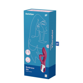 Vibro Rabbit Embrace Me Bordeaux - Satisfyer