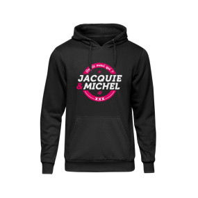 Sweat à capuche J&M logo rond