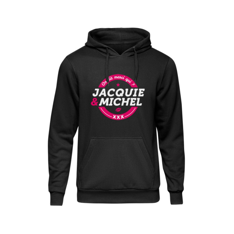 Sweat à capuche J&M logo rond