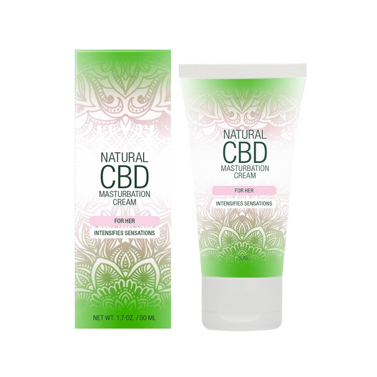 Crème de masturbation Femme - Natural CBD