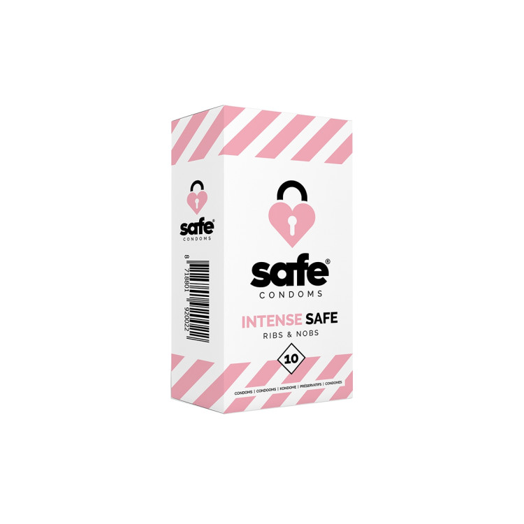 10 préservatifs Safe Intense