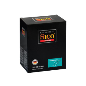 100 préservatifs Sico SPERMICIDE