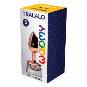 Plug bijou Tralalo transparent S - Wooomy