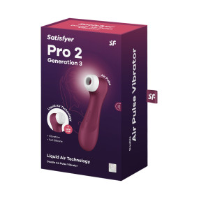 Stimulateur Pro 2 Generation 3 bordeaux