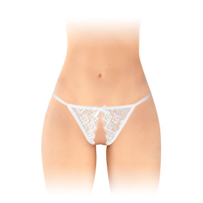 Culotte ouverte Zoé blanche - Fashion Secret