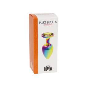 Plug bijou arc-en-ciel S - Litolu