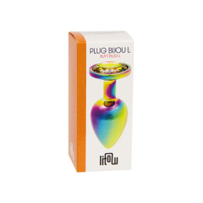 Plug bijou arc-en-ciel L - Litolu