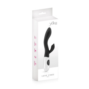 Vibromasseur Rabbit Naya noir - Yoba