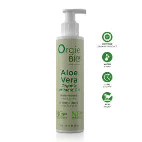 Gel Intime Bio à Base dEau à l'Aloe Vera